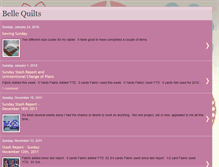 Tablet Screenshot of bellequilts.blogspot.com