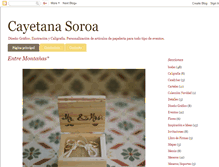 Tablet Screenshot of cayetanasoroa.blogspot.com