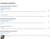 Tablet Screenshot of manzana-urubicha.blogspot.com