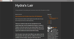 Desktop Screenshot of lairofthehydra.blogspot.com