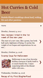 Mobile Screenshot of hotcurriesandcoldbeer.blogspot.com