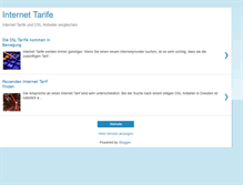 Tablet Screenshot of internet-tarife.blogspot.com