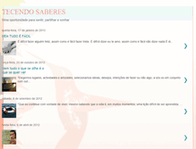 Tablet Screenshot of maria-tecendosaberes.blogspot.com