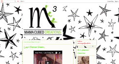 Desktop Screenshot of mamacubedcreations.blogspot.com
