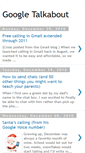 Mobile Screenshot of googletalk.blogspot.com