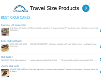 Tablet Screenshot of bestcrabcakes.blogspot.com