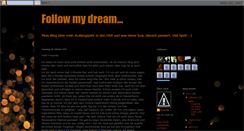 Desktop Screenshot of followmydream-swanii.blogspot.com