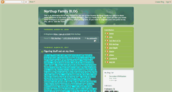 Desktop Screenshot of northupfamily.blogspot.com