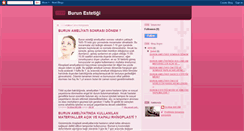 Desktop Screenshot of burun----estetigi.blogspot.com