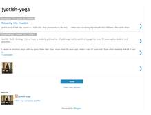 Tablet Screenshot of jyotish-yoga.blogspot.com