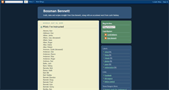 Desktop Screenshot of bossmanbennett.blogspot.com