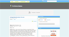 Desktop Screenshot of ipod-movies-database.blogspot.com