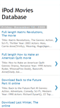 Mobile Screenshot of ipod-movies-database.blogspot.com