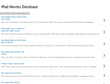 Tablet Screenshot of ipod-movies-database.blogspot.com