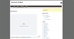 Desktop Screenshot of bloggleworld.blogspot.com