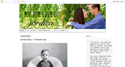 Desktop Screenshot of fortheloveofjordica.blogspot.com