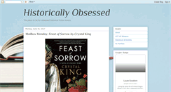 Desktop Screenshot of historicallyobsessed.blogspot.com