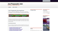 Desktop Screenshot of jasa-aspal.blogspot.com