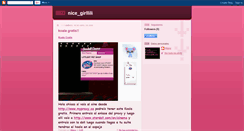 Desktop Screenshot of nicegirllili.blogspot.com