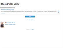 Tablet Screenshot of ithaca-dance.blogspot.com