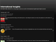 Tablet Screenshot of internationalinsights.blogspot.com