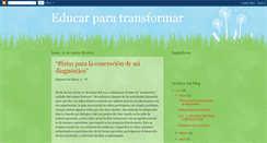 Desktop Screenshot of calidadeducativa21.blogspot.com