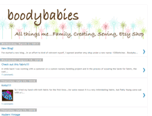 Tablet Screenshot of boodybabies.blogspot.com