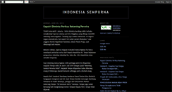 Desktop Screenshot of indonesiasempurna.blogspot.com