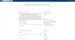 Desktop Screenshot of masterpsychiconline.blogspot.com