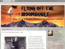 Tablet Screenshot of flyingbroomhandle.blogspot.com