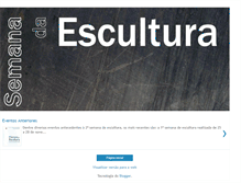 Tablet Screenshot of esculturaufrj.blogspot.com