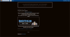 Desktop Screenshot of gangstergreedsupport.blogspot.com