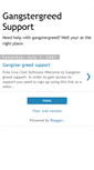 Mobile Screenshot of gangstergreedsupport.blogspot.com