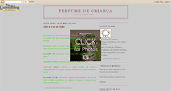 Desktop Screenshot of perfumedecrianca.blogspot.com