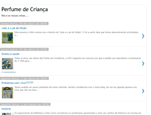 Tablet Screenshot of perfumedecrianca.blogspot.com