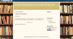 Desktop Screenshot of forofinanzasugmtuxpan.blogspot.com