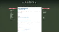 Desktop Screenshot of ensistemas.blogspot.com