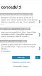 Mobile Screenshot of corsoadulti.blogspot.com