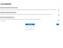 Tablet Screenshot of corsoadulti.blogspot.com