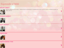 Tablet Screenshot of esperandoalbebebariloche.blogspot.com