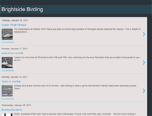Tablet Screenshot of brightsidebirding.blogspot.com