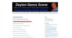 Desktop Screenshot of daytondancescene.blogspot.com