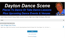 Tablet Screenshot of daytondancescene.blogspot.com