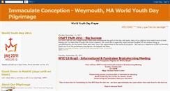 Desktop Screenshot of ic-wyd11.blogspot.com