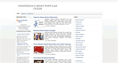 Desktop Screenshot of indonesianpopularcelebritynews.blogspot.com