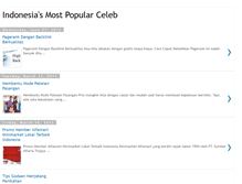 Tablet Screenshot of indonesianpopularcelebritynews.blogspot.com