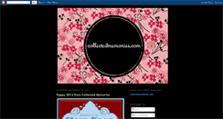 Desktop Screenshot of collectedmemoriesblog.blogspot.com