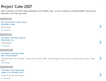 Tablet Screenshot of projectcube2007.blogspot.com