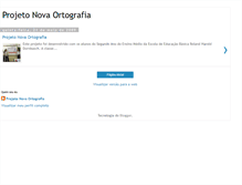 Tablet Screenshot of novaortografiarhd.blogspot.com
