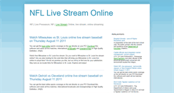 Desktop Screenshot of nfllivestreamonline01.blogspot.com